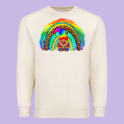 Lgbtq Pride Gnome Rainbow Premium Sweatshirt Designed By Bundleandbundleshop