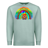 Seafoam LGBTQ Pride Gnome Rainbow Premium Sweatshirt - BundleAndBundleShop