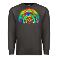 Smoke LGBTQ Pride Gnome Rainbow Premium Sweatshirt - BundleAndBundleShop