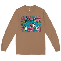 Toasted Coconut v.drose glitter cowhide Long Sleeve Tee - AdoDesignShop