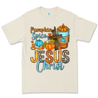 Bone Pumpkin spice and Jesus Christ Premium Tee - RanaPortraitStore