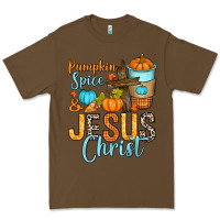 Cacao Pumpkin spice and Jesus Christ Premium Tee - RanaPortraitStore