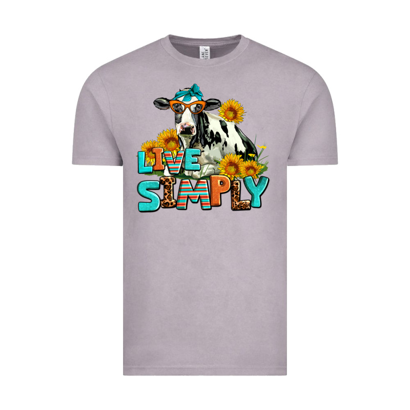 Live Simply Vintage Tee by AdoDesignShop | Teevron