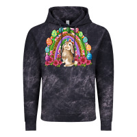 Cloud Black Easter rainbow Bunny Easter Day Vintage Hoodie - Neo Western