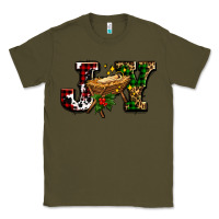 Army Green joy with baby jesus ado Classic Tee - AdoDesignShop