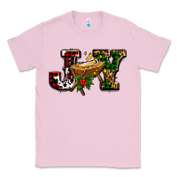Bubblegum Pink joy with baby jesus ado Classic Tee - AdoDesignShop