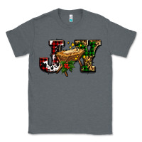 Charcoal Heather joy with baby jesus ado Classic Tee - AdoDesignShop