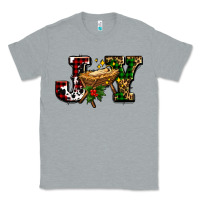 Heather Grey joy with baby jesus ado Classic Tee - AdoDesignShop