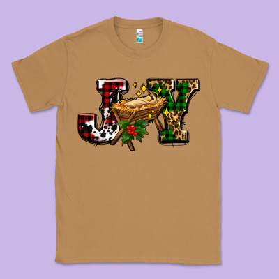 Joy With Baby Jesus Ado Classic Tee Designed By Adodesignshop