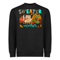 Black pumpkın Spıce Heavyweight Sweatshirt - AdoDesignShop