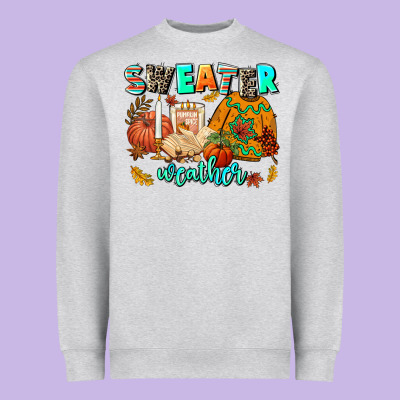 Pumpkın Spıce Heavyweight Sweatshirt Designed By Adodesignshop