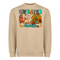 Mushroom pumpkın Spıce Heavyweight Sweatshirt - AdoDesignShop