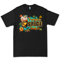 Black Pumpkin spice junkie Premium Tee - RanaPortraitStore