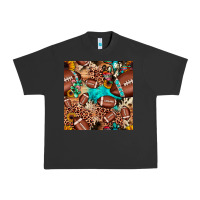 Pigment Black football cactus sunflower seamless pattern Urban Heavy Tee - JahusDesignShop