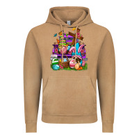 Vintage Camel Easter gnomies truck Easter Day Vintage Hoodie - Neo Western