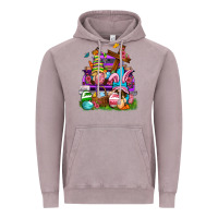 Vintage Zinc Easter gnomies truck Easter Day Vintage Hoodie - Neo Western