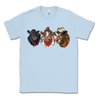 Dusty Blue Hangin With My Heifers Classic Tee - RanaPortraitStore