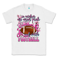 White in october we wear pink and watch football Classic Tee - AdoDesignShop