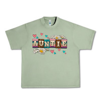 Oil Green daisy auntie Urban Heavy Tee - AdoDesignShop