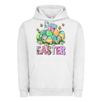 Pigment Lunar Rock Happy Easter with eggs Easter Day Urban Hoodie - HowdyJamesFarm