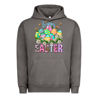 Pigment Tornado Happy Easter with eggs Easter Day Urban Hoodie - HowdyJamesFarm