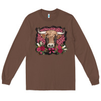 Chestnut v.d. cow and roses Long Sleeve Tee - AdoDesignShop