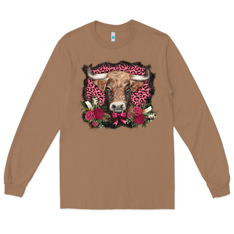 V.d. Cow And Roses Long Sleeve Tee by AdoDesignShop | Teevron