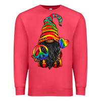 Cardinal LGBTQ+ Pride Gnome With Candy Premium Sweatshirt - BundleAndBundleShop
