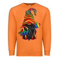 Carrot LGBTQ+ Pride Gnome With Candy Premium Sweatshirt - BundleAndBundleShop