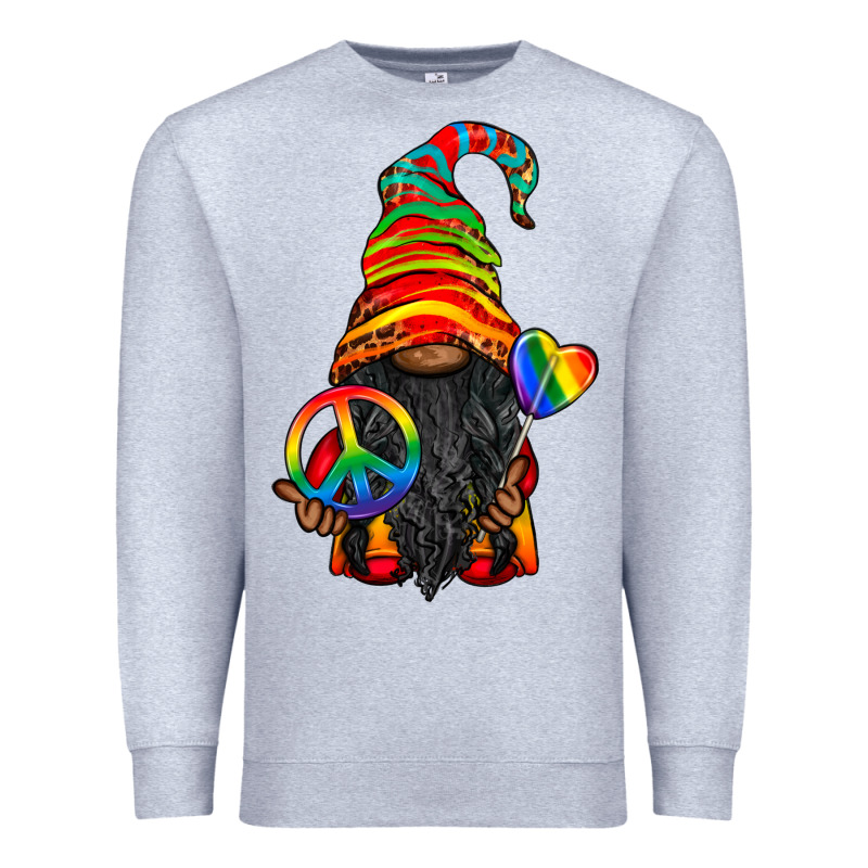 Lgbtq+ Pride Gnome With Candy Premium Sweatshirt by BundleAndBundleShop | Teevron