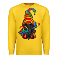 Lemon LGBTQ+ Pride Gnome With Candy Premium Sweatshirt - BundleAndBundleShop
