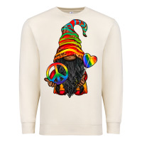 Sandshell LGBTQ+ Pride Gnome With Candy Premium Sweatshirt - BundleAndBundleShop