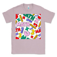 Lilac math seamless pattern Classic Tee - BundleAndBundleShop