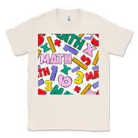 Natural math seamless pattern Classic Tee - BundleAndBundleShop