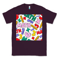 Plum math seamless pattern Classic Tee - BundleAndBundleShop