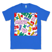 True Royal math seamless pattern Classic Tee - BundleAndBundleShop