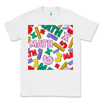 White math seamless pattern Classic Tee - BundleAndBundleShop