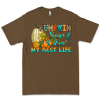 Cacao Pumpkin spice and livin' my best life Premium Tee - RanaPortraitStore