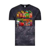 Cloud Black nacho average teacher Vintage Tee - AdoDesignShop