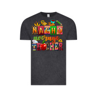 Vintage Black nacho average teacher Vintage Tee - AdoDesignShop