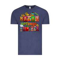 Vintage Denim nacho average teacher Vintage Tee - AdoDesignShop