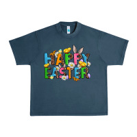 Midnight Navy happy easter Urban Heavy Tee - AdoDesignShop