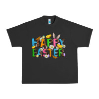 Pigment Black happy easter Urban Heavy Tee - AdoDesignShop