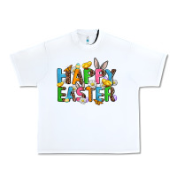White happy easter Urban Heavy Tee - AdoDesignShop