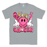 Heather Grey hey cancer with middle fingers Classic Tee - LillyAllenDesigns