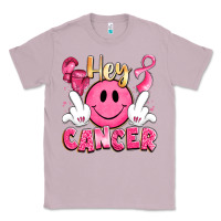 Lilac hey cancer with middle fingers Classic Tee - LillyAllenDesigns