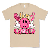 Mushroom hey cancer with middle fingers Classic Tee - LillyAllenDesigns