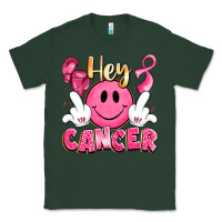 Hey Cancer With Middle Fingers Classic Tee | Teevron