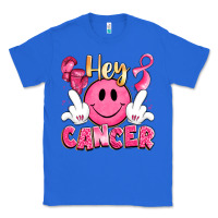True Royal hey cancer with middle fingers Classic Tee - LillyAllenDesigns