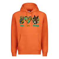 Carrot Peace Love Donkeys Premium Hoodie - Bettercallsaul